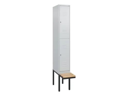 Dubbeldekse dekenkist,HxBxD 2120x300x815mm,1x2vak.,vak B 300mm