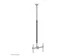 Neomounts CL35-440BL16L Support de plafond pour 1 écran 37-70 inch -