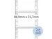 Etiket Herma 8181 88.9x35.7mm 1-baans Geel 2000 stuks