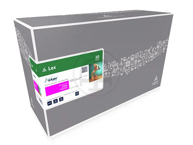 AS12935 Astar Lexmark C930H2MG Optra C toner magenta rebuilt 24.000pag