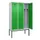 locker voor scheiding van kleding,HxBxD 2120x1200x500mm,3vak
