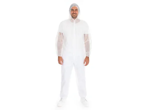Hygonorm Hygobase Eco coverall, wit, maat XL, per 100 stuks