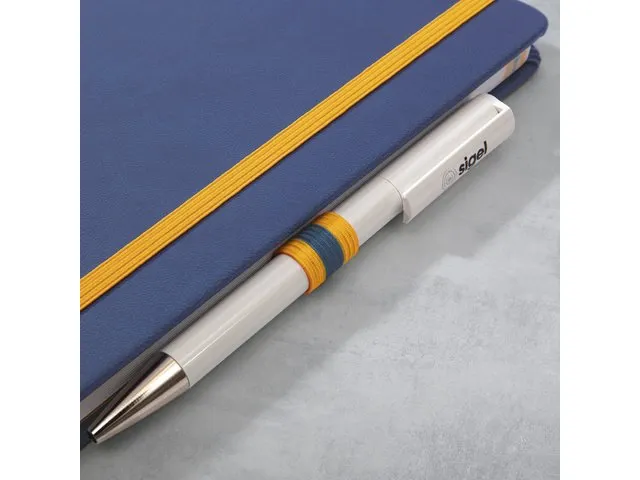 Weekagenda Linescape A5 2027 (EN) blauw Hardcover verticale indeling