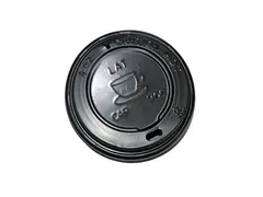 Bekerdeksel IEZZY Ø63 mm 100 stuks zwart