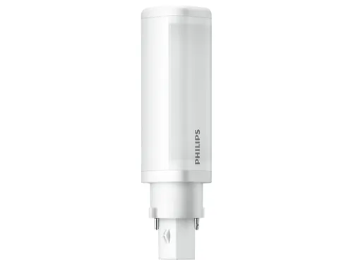 Ledlamp Philips CorePro G24D-1 2pin 5,9W 600lumen 3000K warm wit