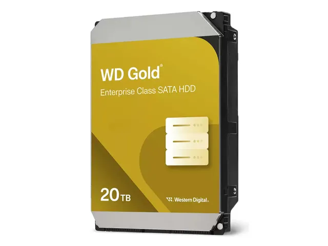 Western Digital Gold WD203KRYZ interne harde schijf 20TB