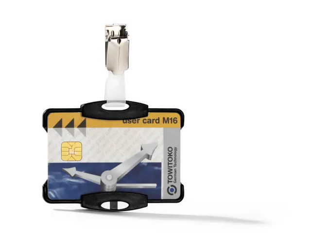 Veiligheidspashouder 85x54mm Met Clip Zwart