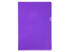 Zak Van 10 L-Mappen A4 0.13mm Gladde Pvc Sterke Kwaliteit Paars