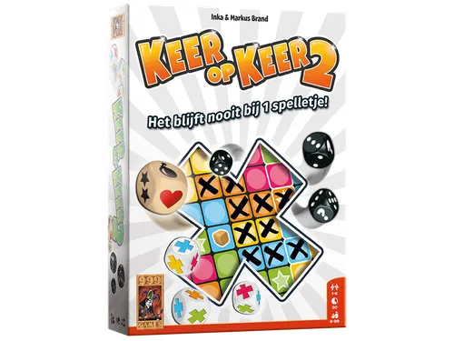 999Games Keer op Keer 2 dobbelspel 8+