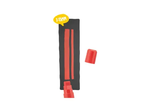 Krijtstift Securit Sma-720 Blok Assorti 7-15mm Blister à 4st