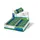 Gum Staedtler Eco 52680 65x23x10mm olijfgroen 20 stuks