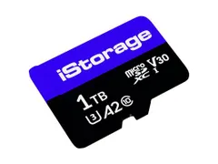 iStorage microSD card 1TB, 1 TB, MicroSDXC, Klasse 10, UHS-III, 100 MB