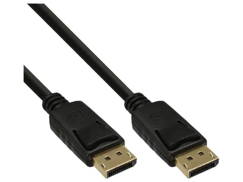 Kabel inLine displayport 4K60HZ M-M 3 meter zwart