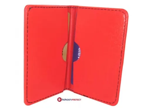 Creditcardhouder RFID Imitatieleer 2 pasjes Assorti