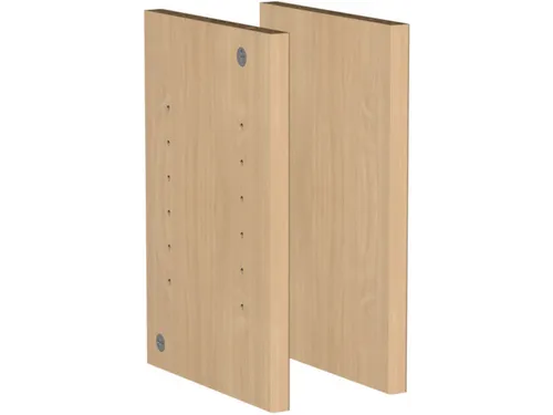vakzijwanden,v. balie,B 320mm,hout,beuken