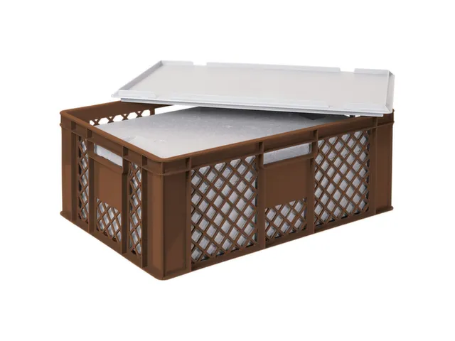 bac gerbable norme Europe,a. boîte isotherme,HxLxl 240x600x400mm