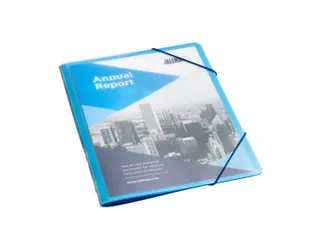 Sorteermap Jalema Lucido Avanti A4 6 Vaks Blauw Karton - 2