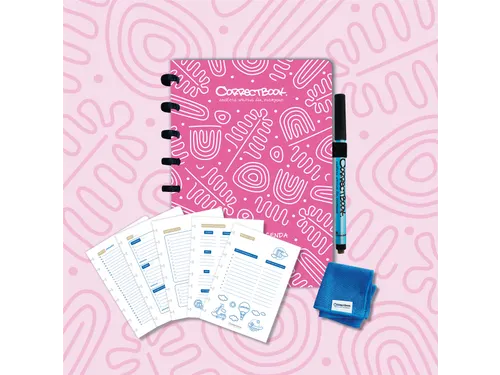 Endless Agenda A5 uitwisb/herbruik Pink