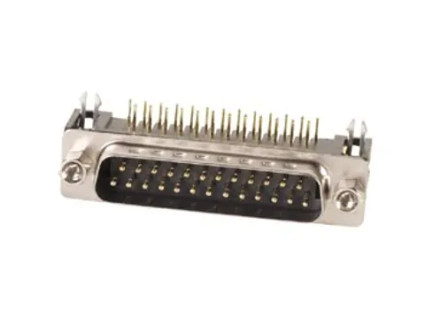 Mannelijke 25P Sub-D Connector - Printmontage