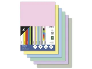 Papier Kangaro A4 160 grams pastel assorti pak a 50 vel - 1