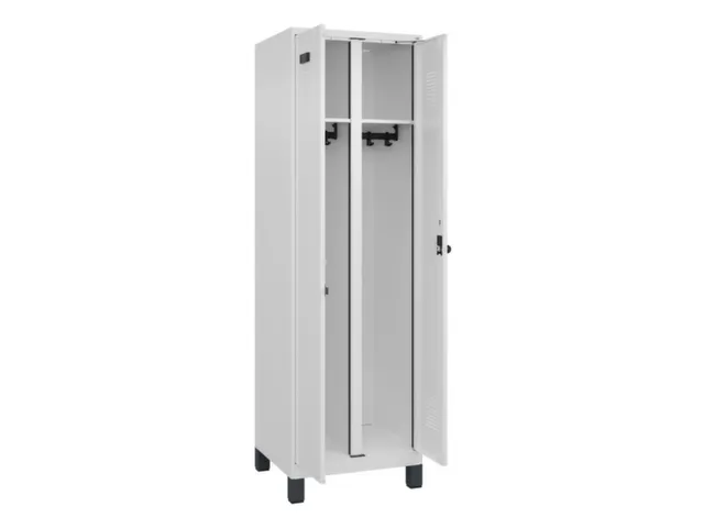 locker voor scheiding van kleding,HxBxD 1950x600x500mm,2vak