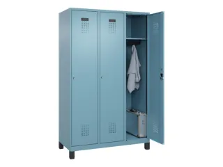 locker,HxBxD 1950x1200x500mm,3vak,vak B 400mm,cil.-slot,voeten - 1