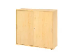 schuifdeurkast,HxBxD 1000x1200x400mm,2xhouten vloer,3ordnerhoogte