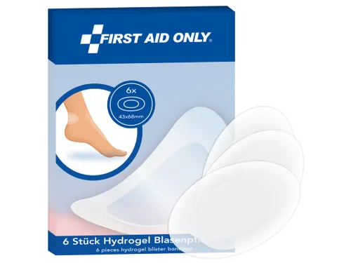 Blarenpleister First Aid Only doos met 6 stuks