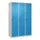locker,HxBxD 1850x1200x500mm,3vak,vak B 400mm,draaigrendel