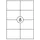 Etiket Quantore 105x74mm Wit 800stuks