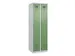 locker voor scheiding van kleding,HxBxD 1850x600x500mm,2vak