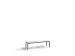 Omkleedbank L 1500Mm Pvc-Zitlatten Ral7021