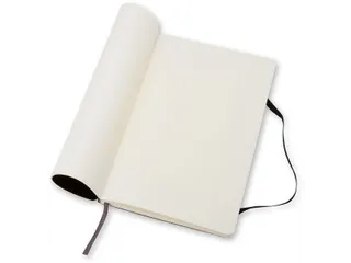 Notitieboek Moleskine pocket 90x140mm blanco soft cover zwart - 10