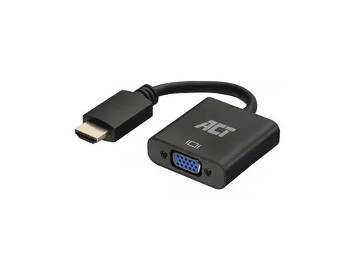 Adapter ACT HDMI naar VGA met audio 0.15 meter