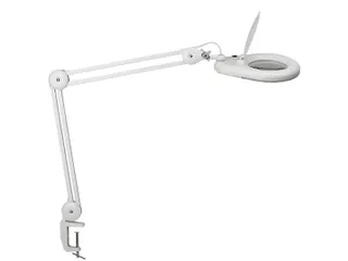 Bureaulamp Maul Viso Loep Led Klem Wit - 1