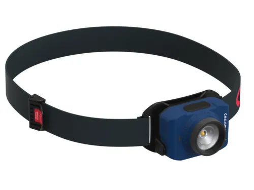 hoofdlamp,LED,10-220lumen,hoofdband,reikwijdte 80m,straalhoek 10/60 °