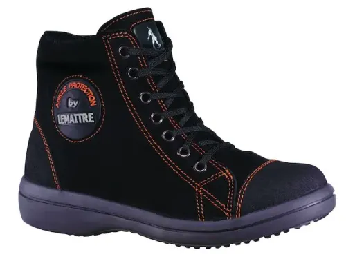 OUTLET Veiligheidsschoen Vitamine Dames, Maat 37 S3 Src Hoog Zwart Led