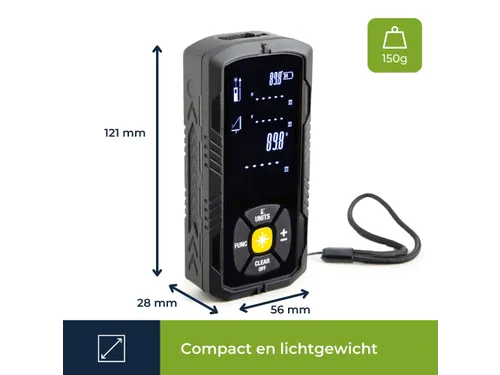 Digitale Laserafstandsmeter 50 Meter