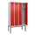 locker voor scheiding van kleding,HxBxD 2120x1200x500mm,4vak