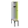 locker met bank,HxBxD 1950x300x815mm,1vak,vak B 300mm,cilinderslot