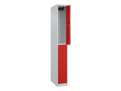 dubbeldekse locker,HxBxD 1850x250x500mm,1x2vak.,vak B 250mm