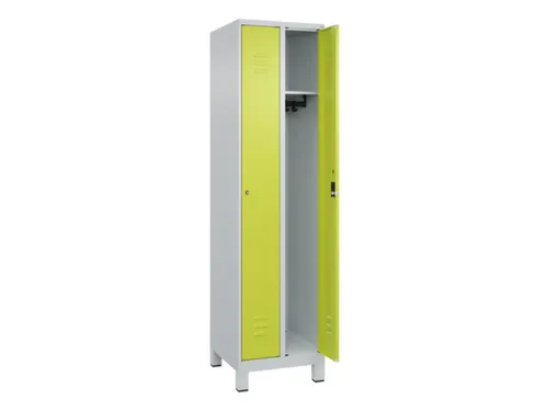 locker,HxBxD 1950x500x500mm,2vak,vak B 250mm,cil.-slot,voeten