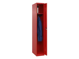 locker,HxBxD 1850x300x500mm,1vak,vak B 300mm,cil.-slot,staand op vloer - 1