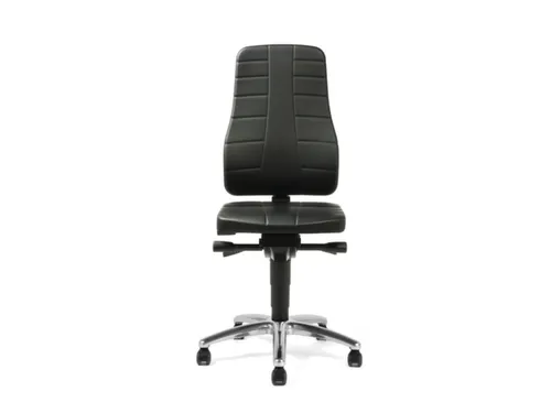 Werkstoel Ergoplus 40 Kunstleer Esd 450-600mmx460x410-470mm Wielen