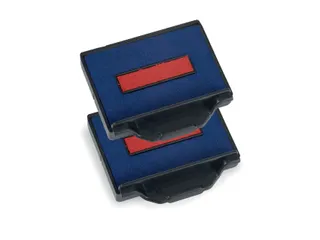 Stempelkussen Trodat Professional 6/50/2 2 stuks blauw en rood - 1
