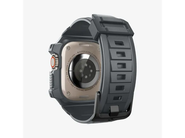 Spigen Rugged Armor Pro Opbergtas Grijs Apple Watch Ultra 49mm Grijs