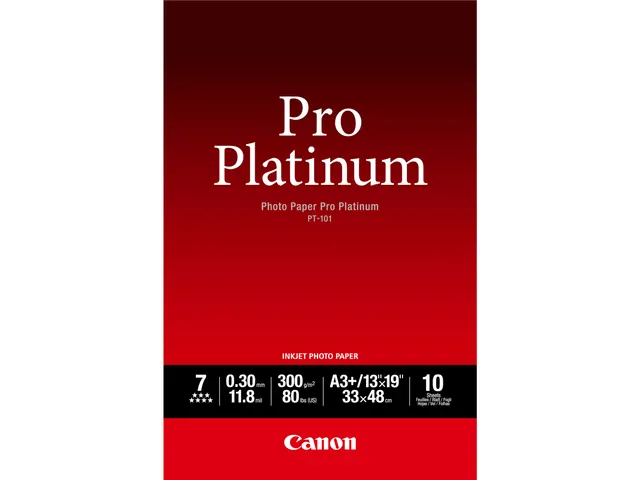 Papier photo Canon 2768B018 A3+ 10 feuilles