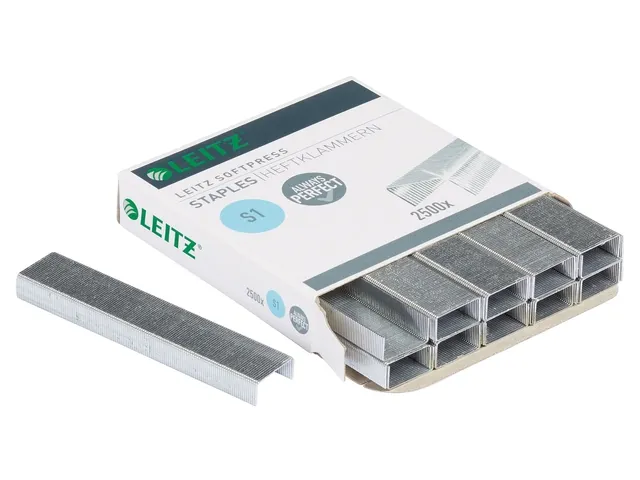 Nieten Leitz S1 Softpress verzinkt 2500 stuks