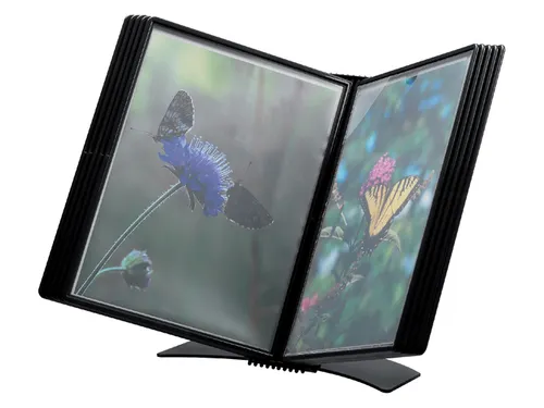 Bureaustandaard Djois Flex-O-Frame Premium A4 10-tassen zwart