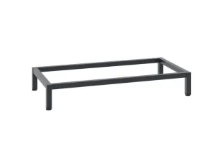 onderstel,v. bijzetkast,HxBxD 150x930x400mm,stalen buis,romp RAL5012 - 1